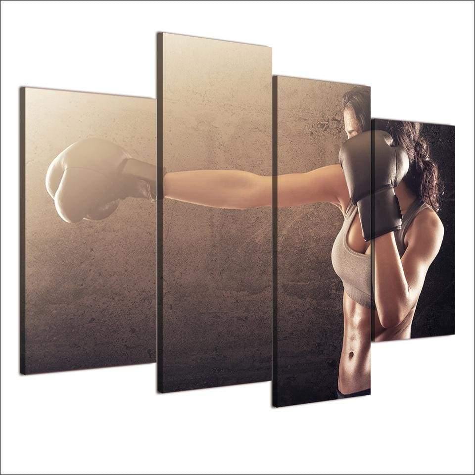 BOXEUSE - Tableau mural sur toile imprimée - Art-Cadre.fr