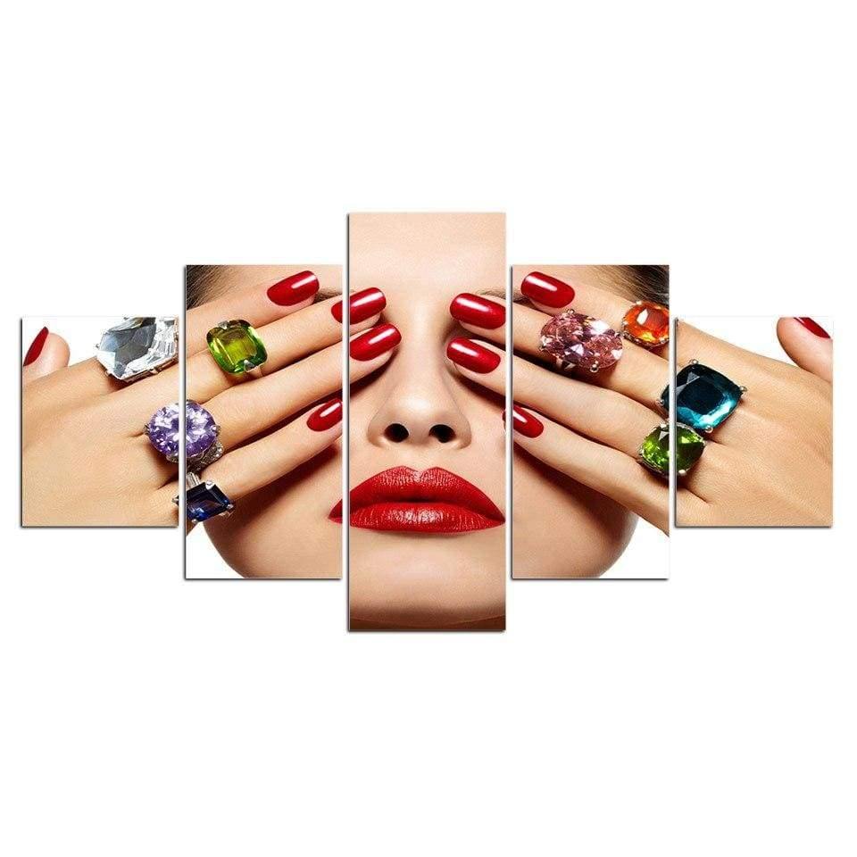 CARMIN - Tableau mural sur toile imprimée - Art-Cadre.fr