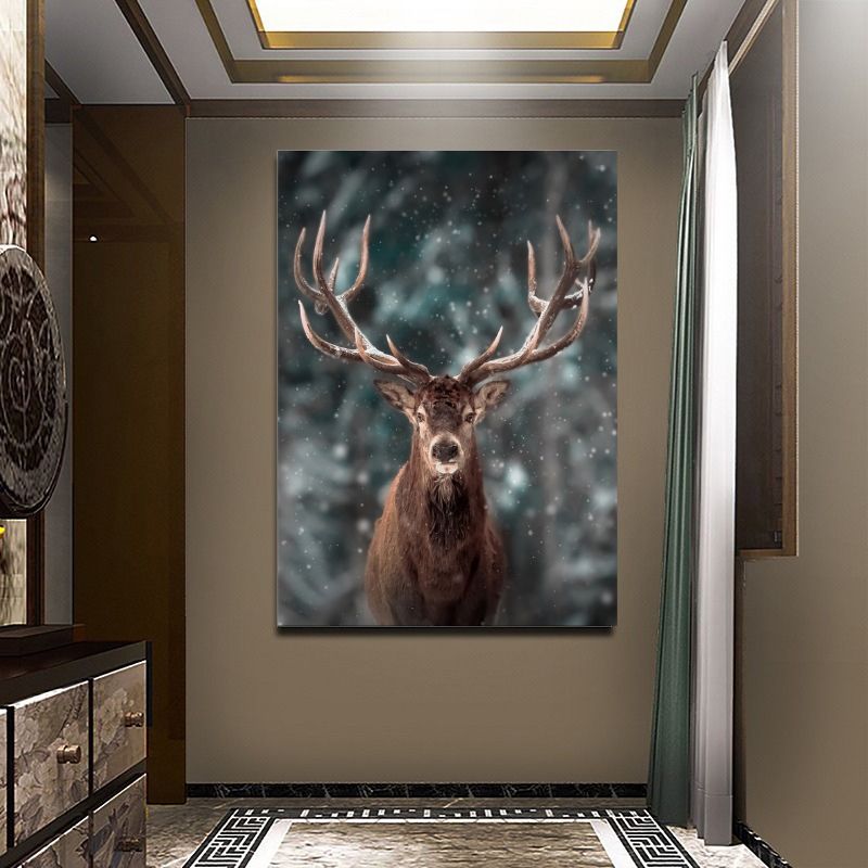 Tableau cerf moderne