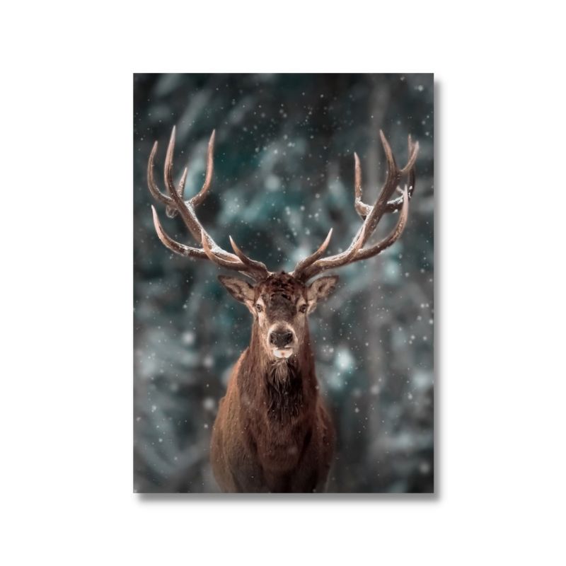 Tableau cerf moderne