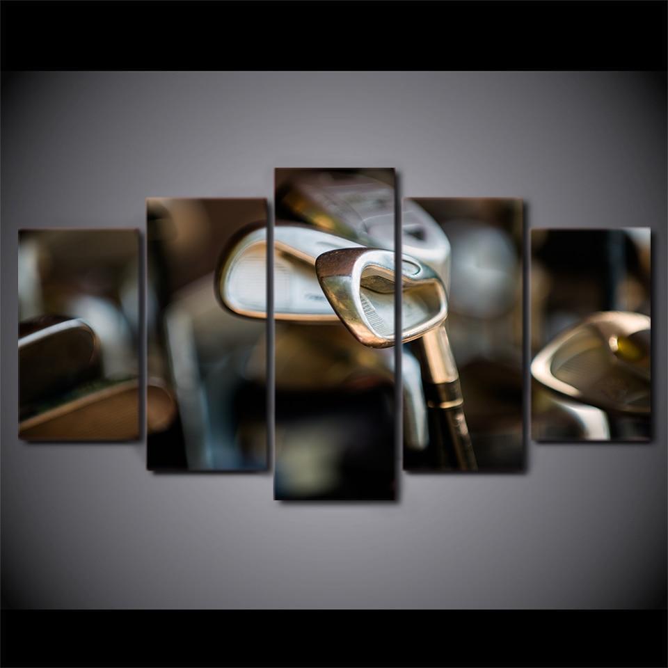 CLUBS DE GOLF 2 - Tableau mural sur toile imprimée - Art-Cadre.fr