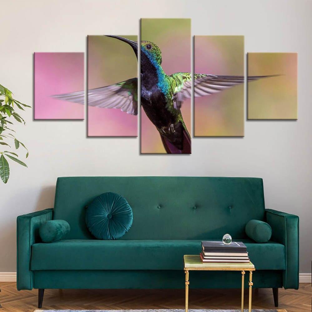 COLIBRI - Tableau mural sur toile imprimée - Art-Cadre.fr