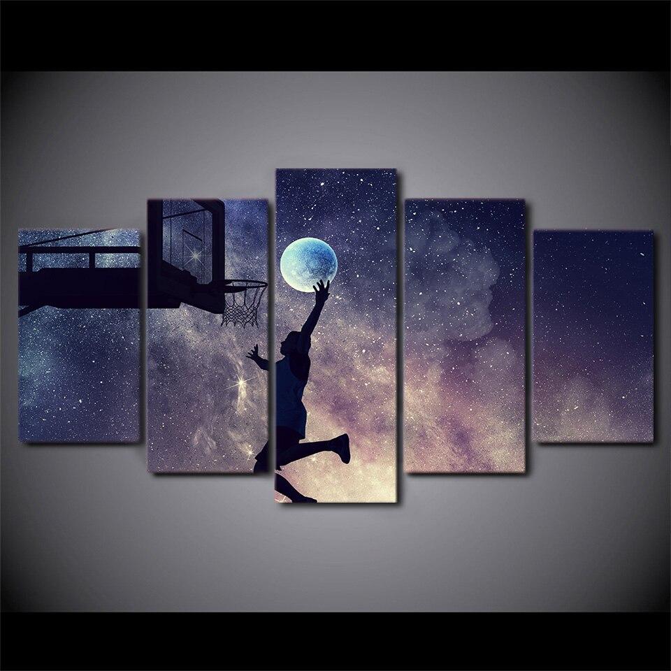 DUNK NOCTURNE - Tableau mural sur toile imprimée - Art-Cadre.fr