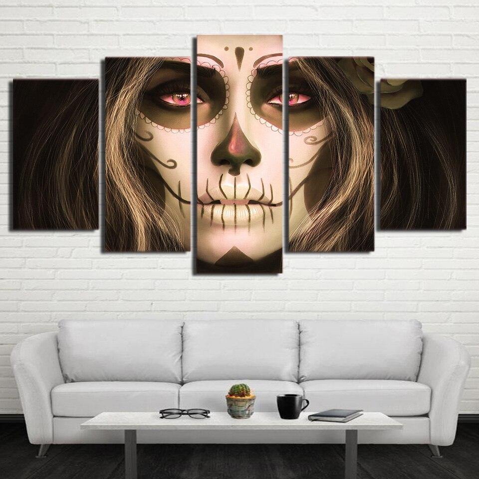 FACE DE LA MORT - Tableau mural sur toile imprimée - Art-Cadre.fr