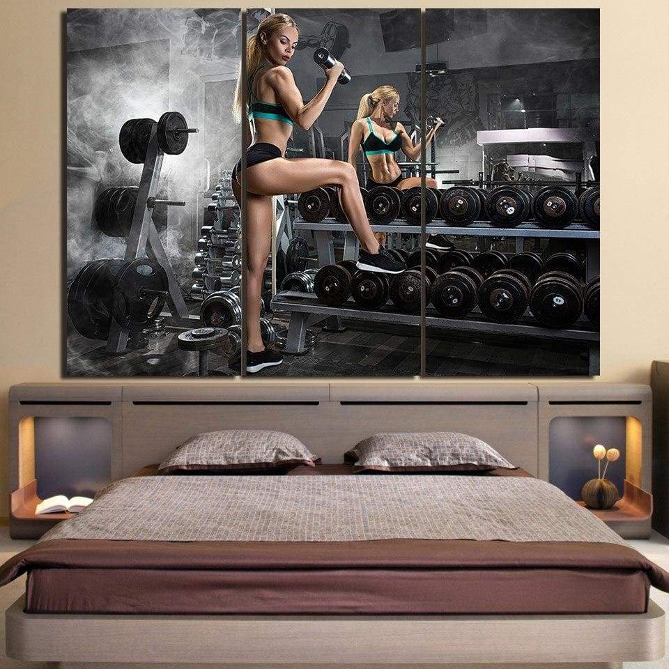 FEMME À LA SALLE - Tableau mural sur toile imprimée - Art-Cadre.fr