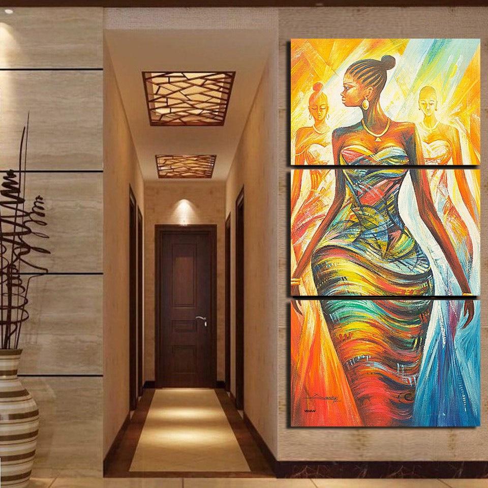FEMMES AFRICAINES - Tableau mural sur toile imprimée - Art-Cadre.fr