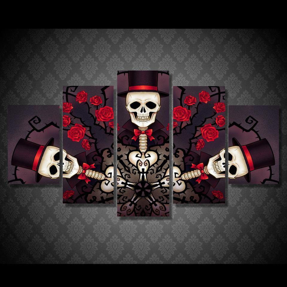 FÊTE DES MORTS - Tableau mural sur toile imprimée - Art-Cadre.fr