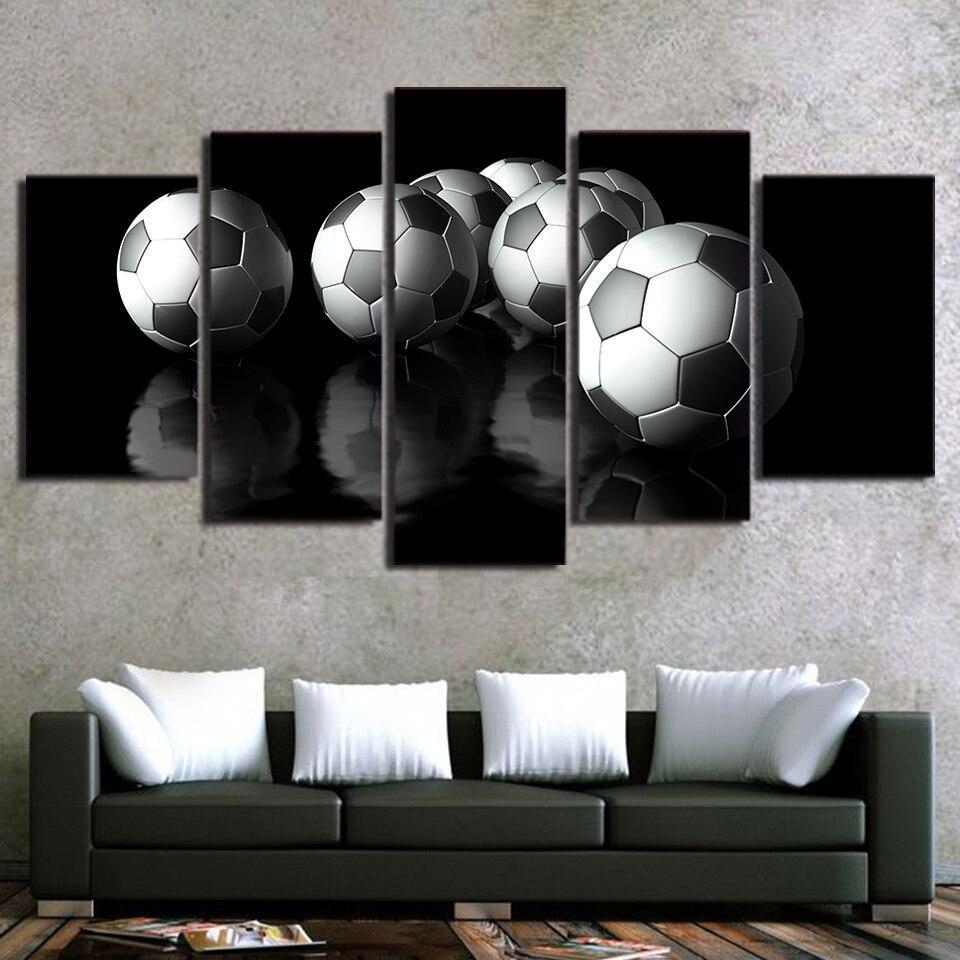 FOOTBALL - Tableau mural sur toile imprimée - Art-Cadre.fr