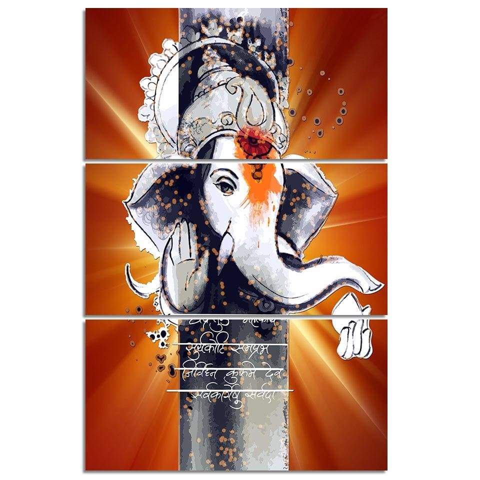 GANESH 4 - Tableau mural sur toile imprimée - Art-Cadre.fr