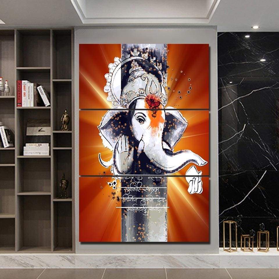 GANESH 4 - Tableau mural sur toile imprimée - Art-Cadre.fr