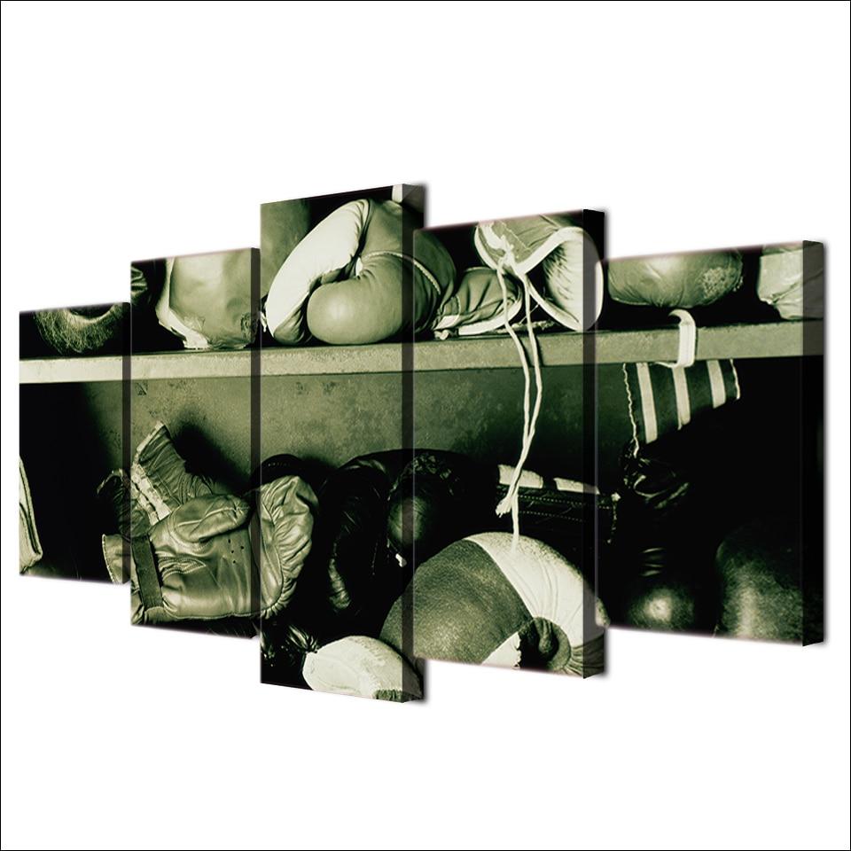 GANTS DE BOXE - Tableau mural sur toile imprimée - Art-Cadre.fr