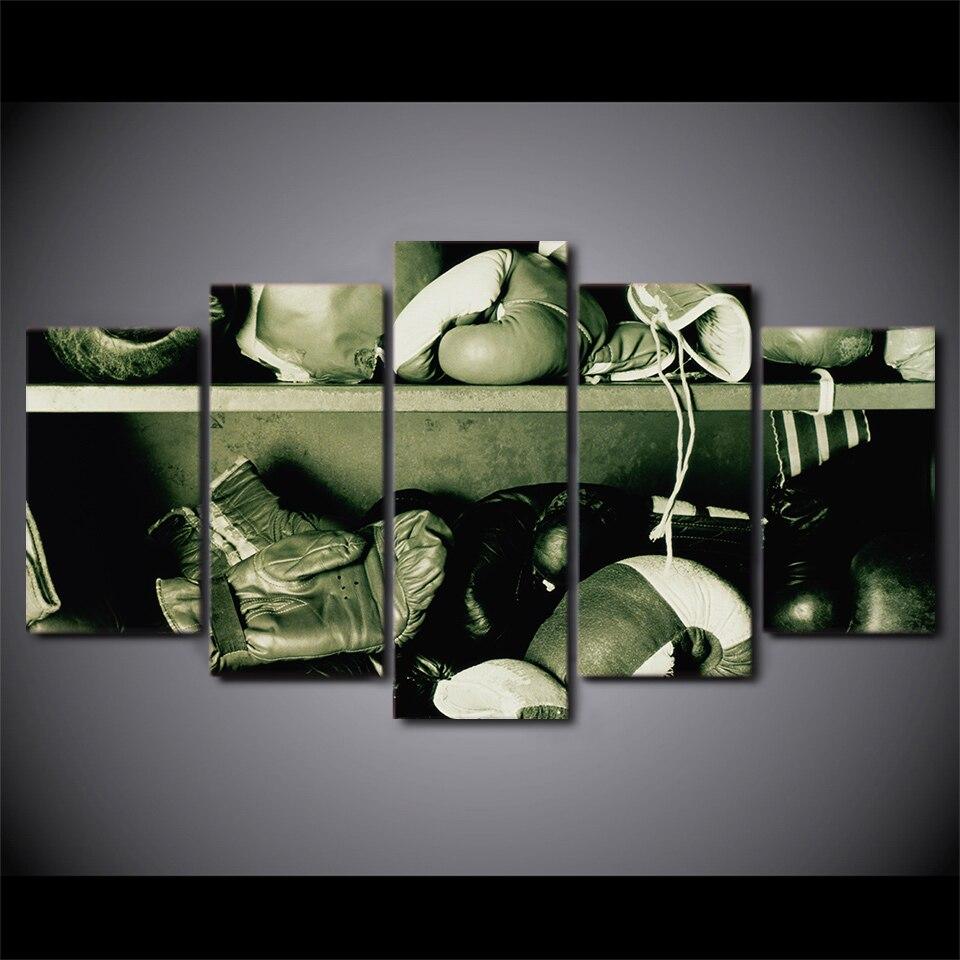 GANTS DE BOXE - Tableau mural sur toile imprimée - Art-Cadre.fr