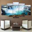 GOÐAFOSS, ISLANDE - Tableau mural sur toile imprimée - Art-Cadre.fr