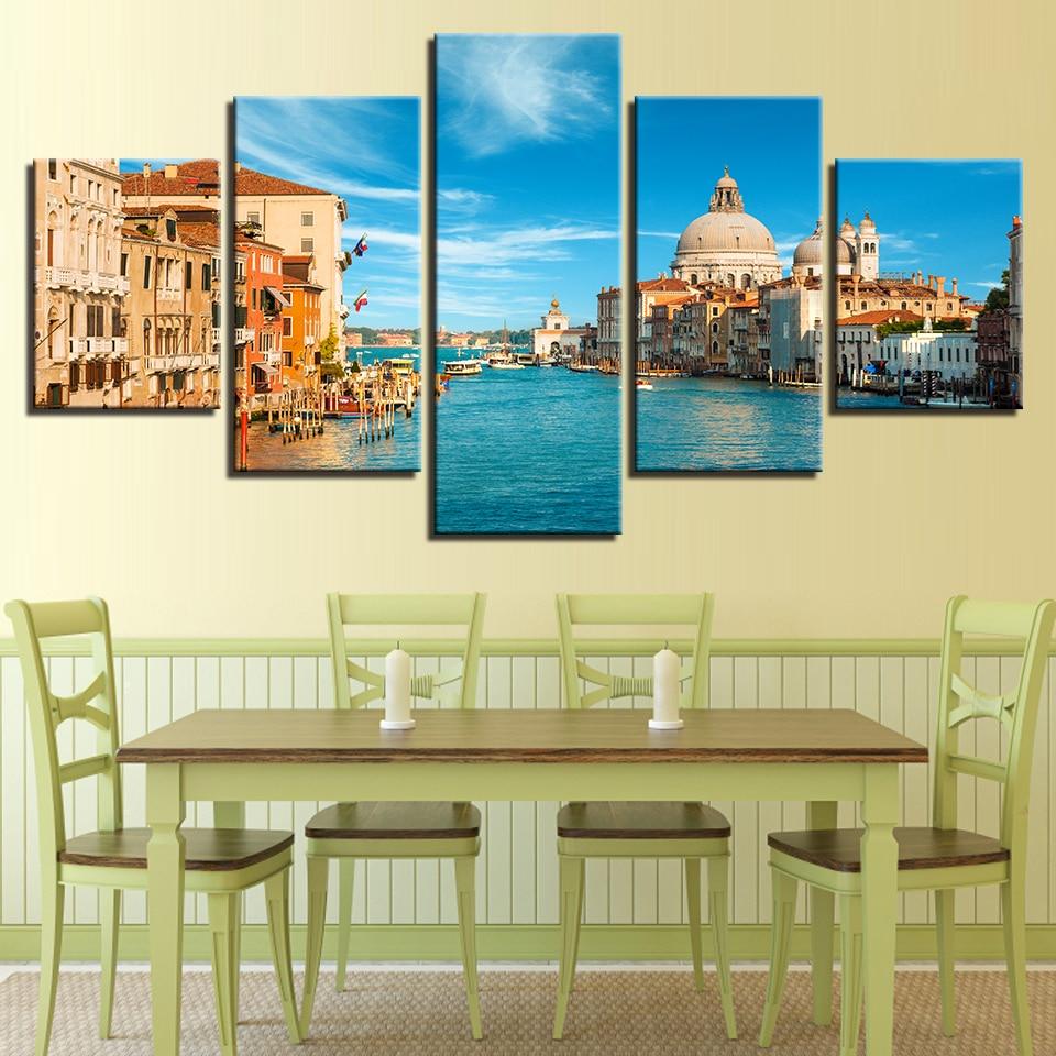 GRAND CANAL, VENISE - Tableau mural sur toile imprimée - Art-Cadre.fr