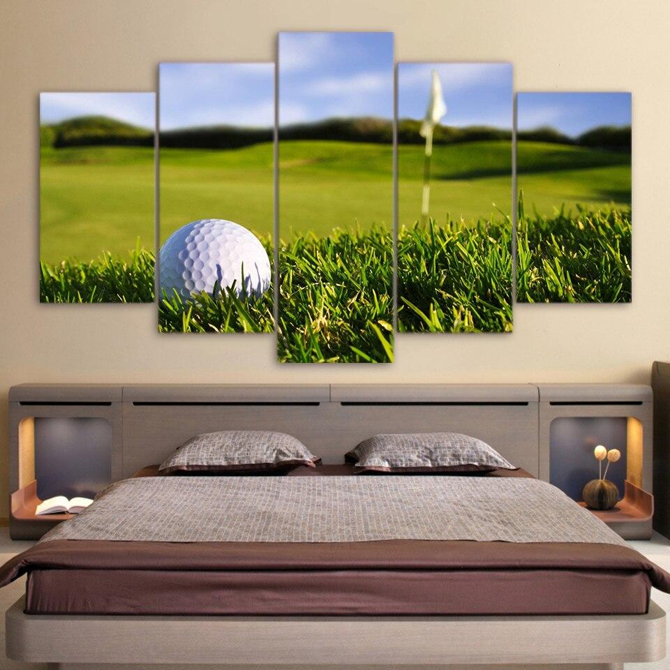 GREEN DE GOLF - Tableau mural sur toile imprimée - Art-Cadre.fr