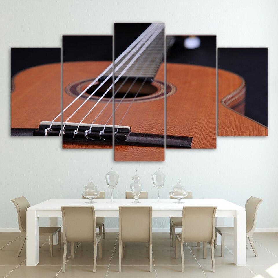 GUITARE CLASSIQUE - Tableau mural sur toile imprimée - Art-Cadre.fr