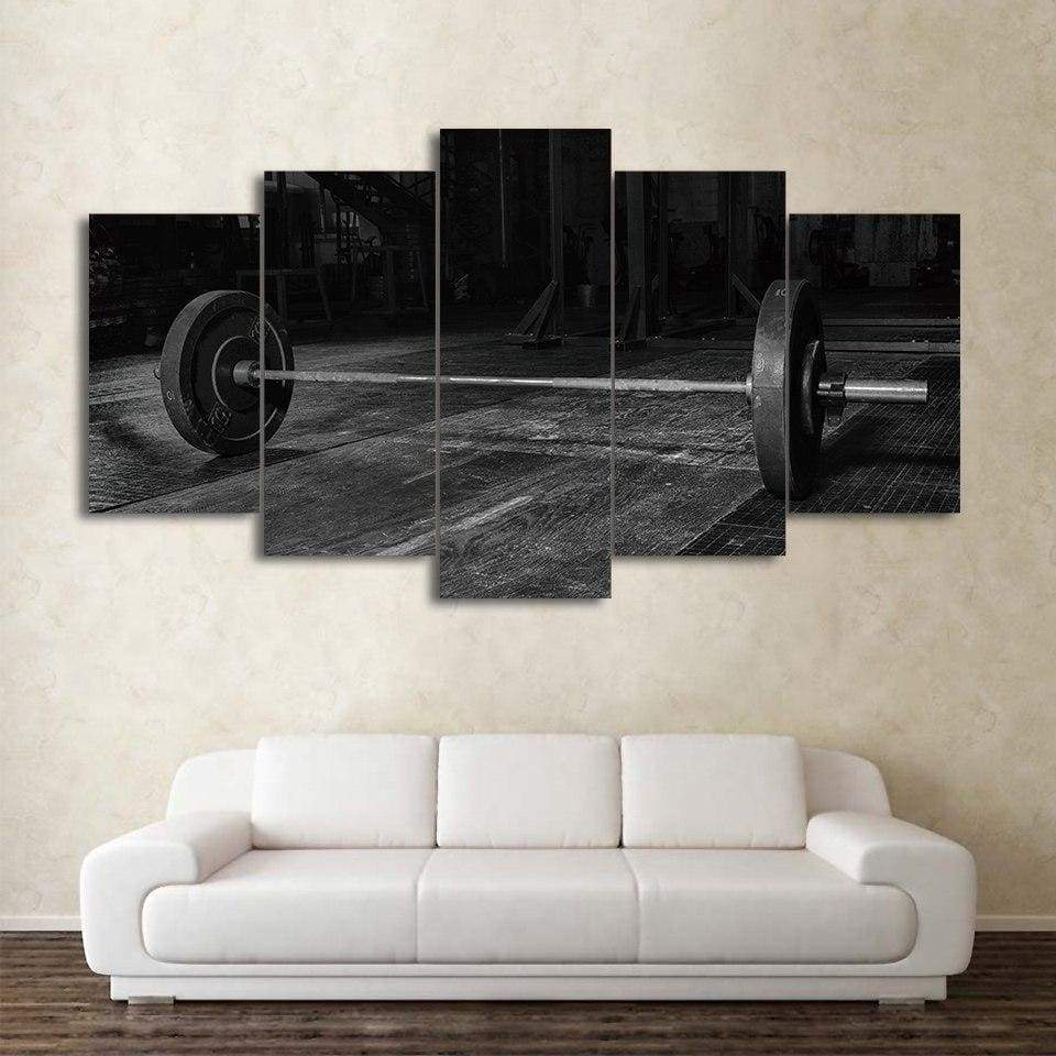 HALTÈRE 3 - Tableau mural sur toile imprimée - Art-Cadre.fr