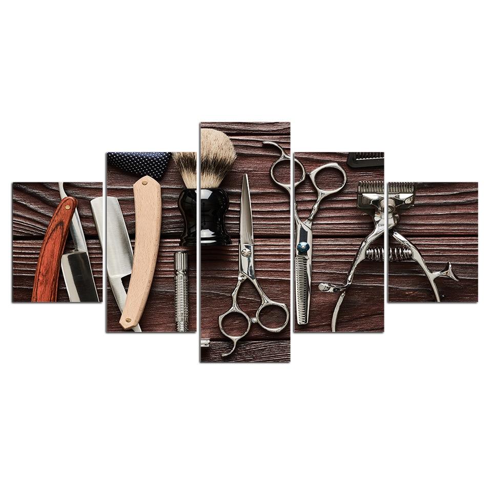 KIT BARBIER - Tableau mural sur toile imprimée - Art-Cadre.fr
