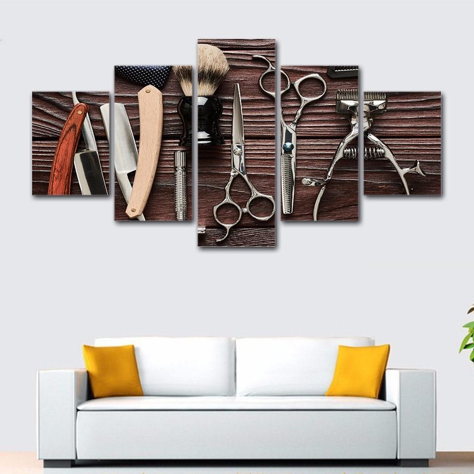 KIT BARBIER - Tableau mural sur toile imprimée - Art-Cadre.fr