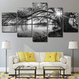 LAC AU MATIN - Tableau mural sur toile imprimée - Art-Cadre.fr