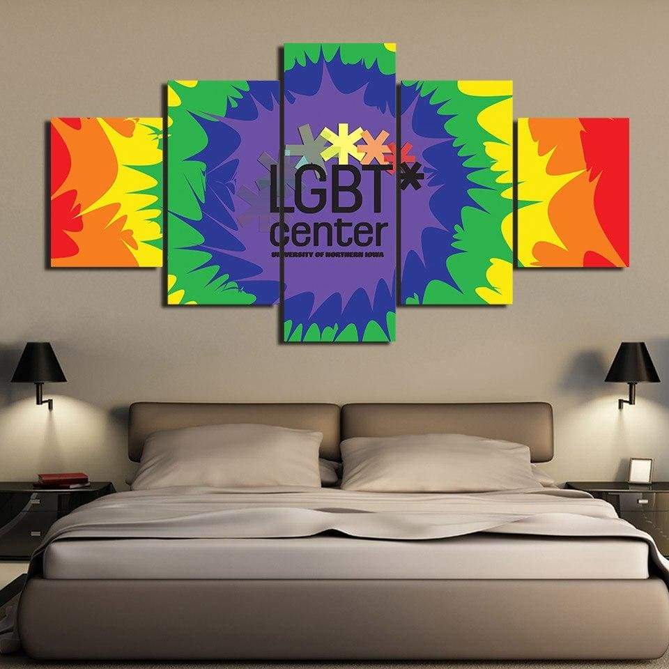LGBT* CENTER - Tableau mural sur toile imprimée - Art-Cadre.fr
