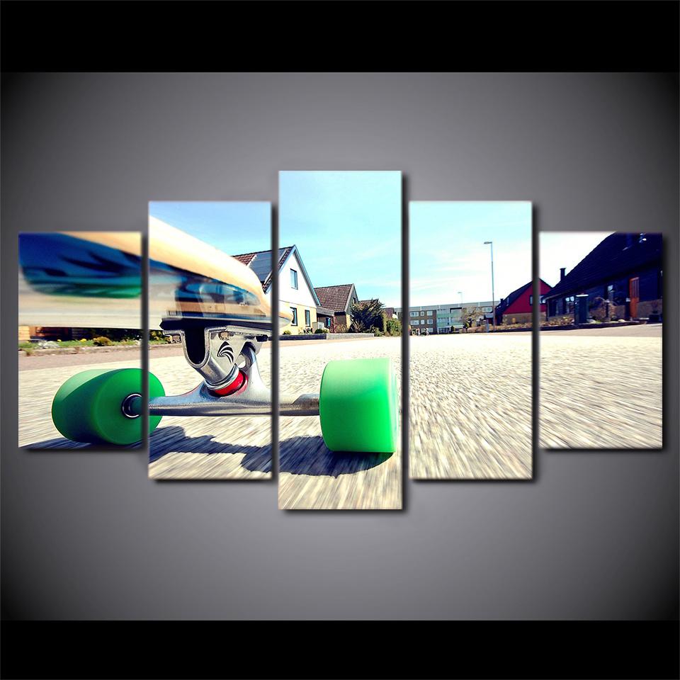 LONGBOARD - Tableau mural sur toile imprimée - Art-Cadre.fr