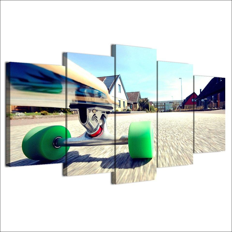 LONGBOARD - Tableau mural sur toile imprimée - Art-Cadre.fr