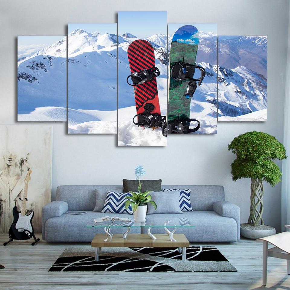 MONOSKIS - Tableau mural sur toile imprimée - Art-Cadre.fr