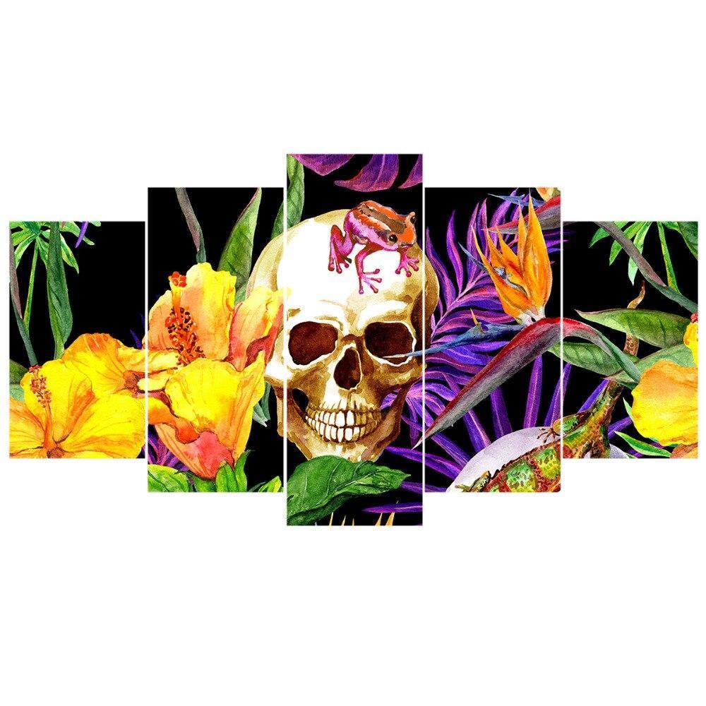 MORT FLEURIE - Tableau mural sur toile imprimée - Art-Cadre.fr