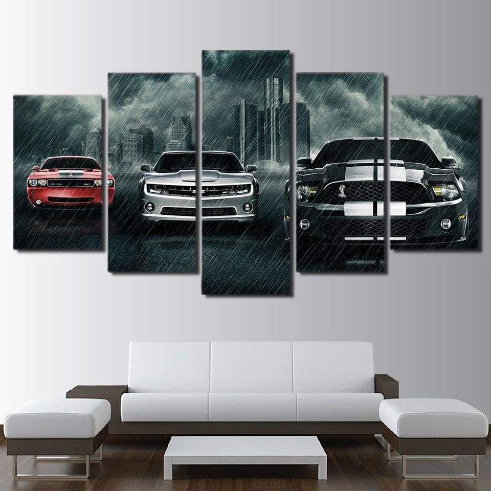 MUSTANG - Tableau mural sur toile imprimée - Art-Cadre.fr
