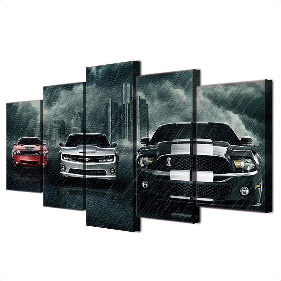 MUSTANG - Tableau mural sur toile imprimée - Art-Cadre.fr