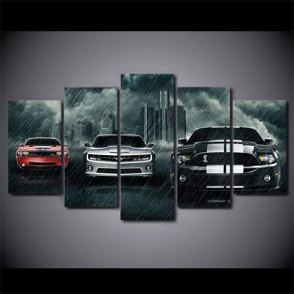 MUSTANG - Tableau mural sur toile imprimée - Art-Cadre.fr