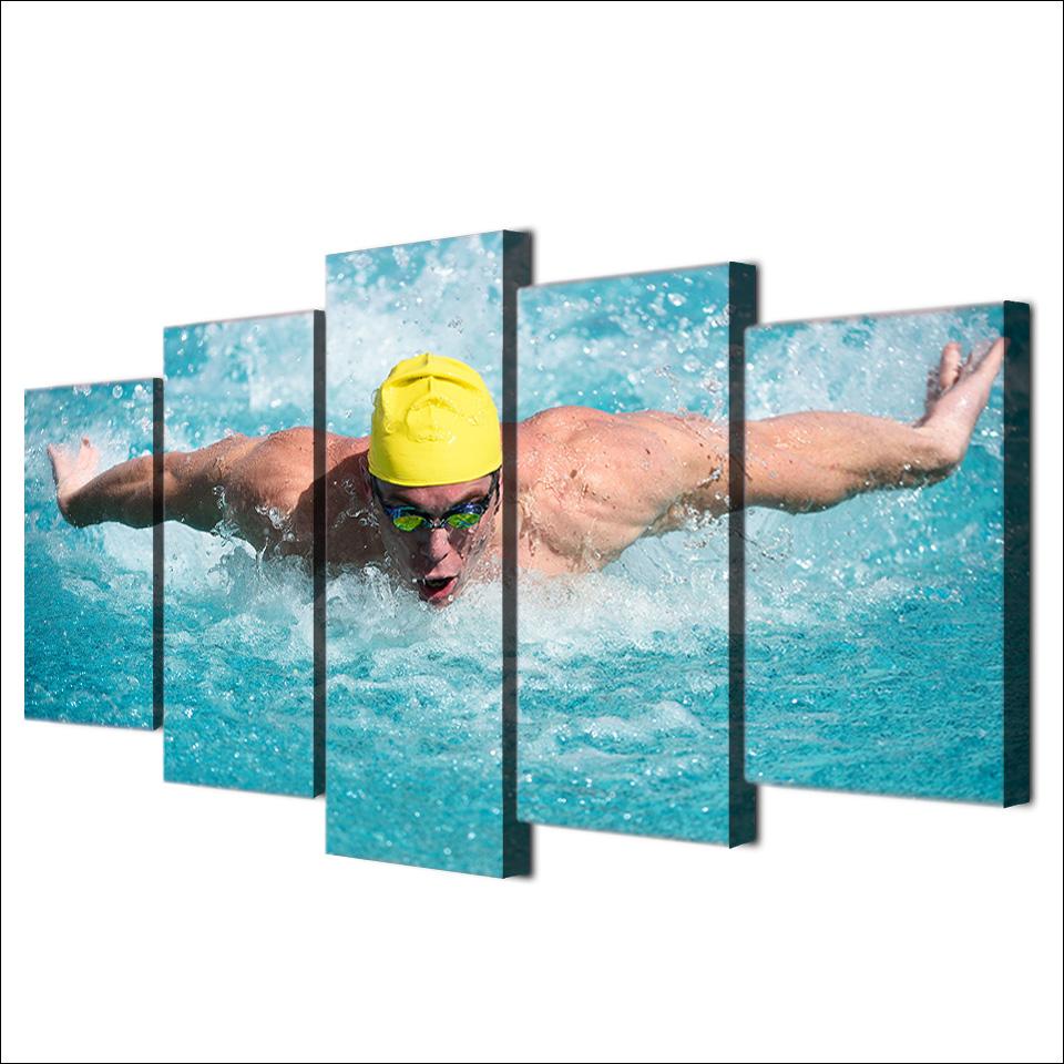 NAGE PAPILLON 2 - Tableau mural sur toile imprimée - Art-Cadre.fr