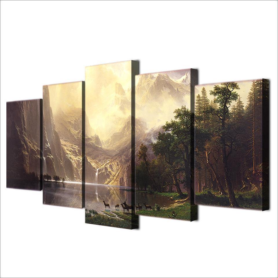 NATURE PAISIBLE - Tableau mural sur toile imprimée - Art-Cadre.fr