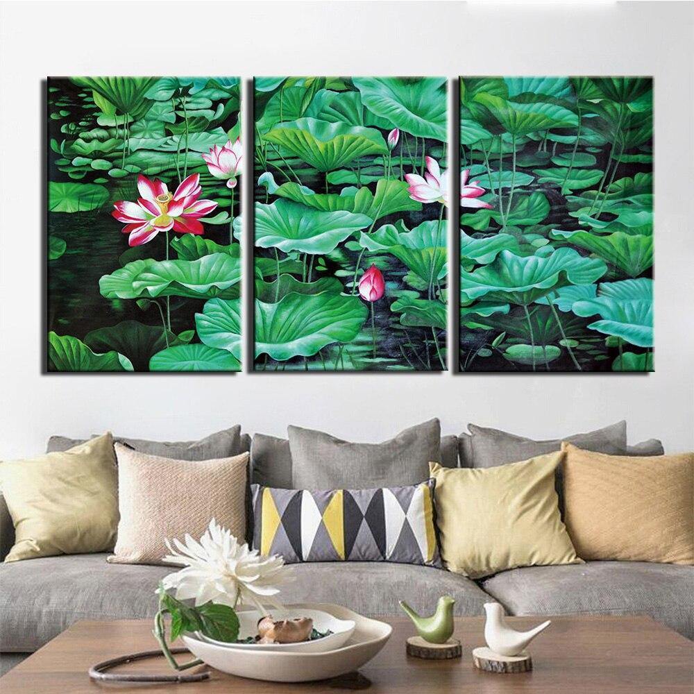 NÉNUPHARS - Tableau mural sur toile imprimée - Art-Cadre.fr