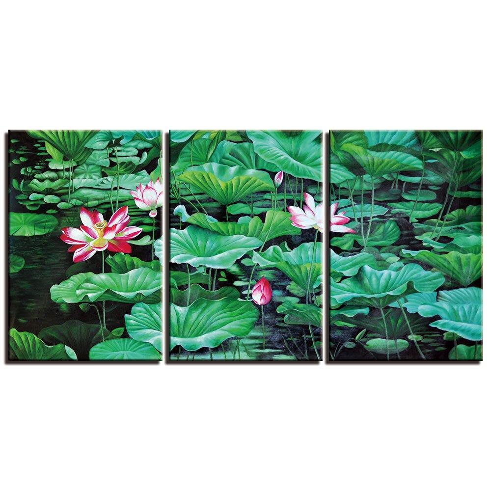 NÉNUPHARS - Tableau mural sur toile imprimée - Art-Cadre.fr