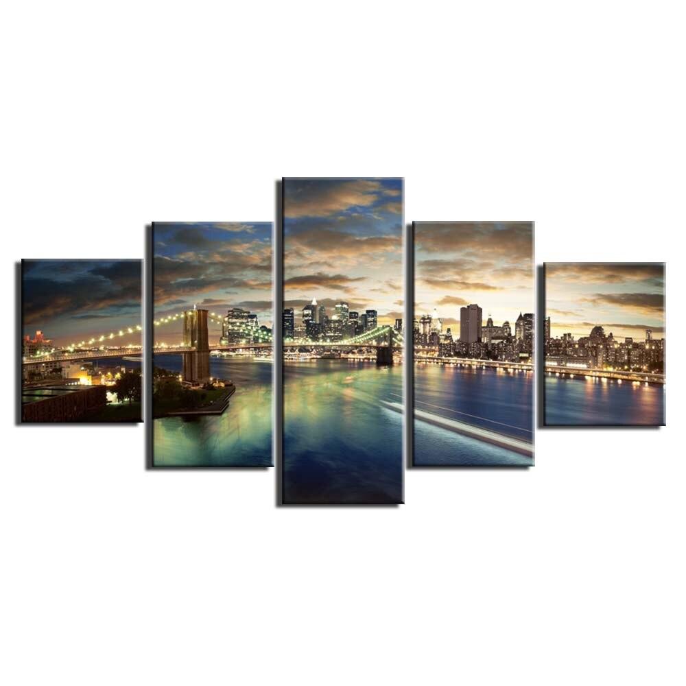 NEW-YORK CITY 2 - Tableau mural sur toile imprimée - Art-Cadre.fr