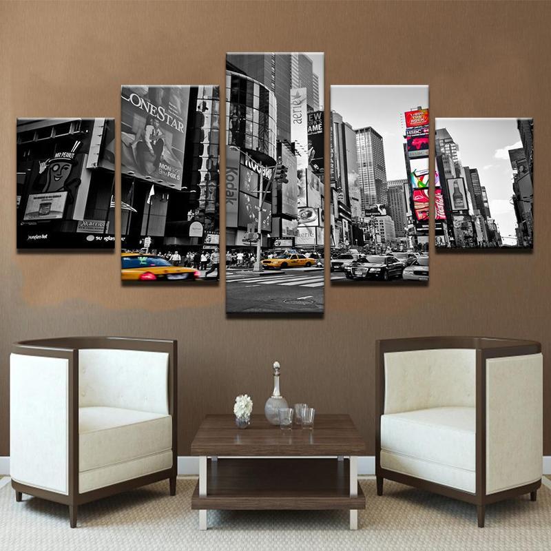 NEW-YORK CITY - Tableau mural sur toile imprimée - Art-Cadre.fr