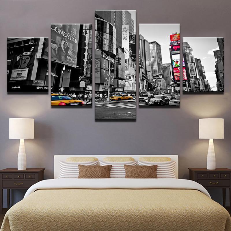 NEW-YORK CITY - Tableau mural sur toile imprimée - Art-Cadre.fr