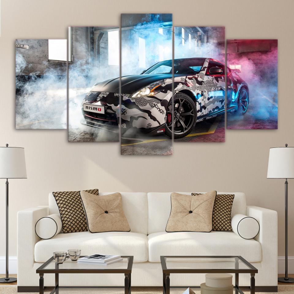 NISSAN 370Z NISMO - Tableau mural sur toile imprimée - Art-Cadre.fr