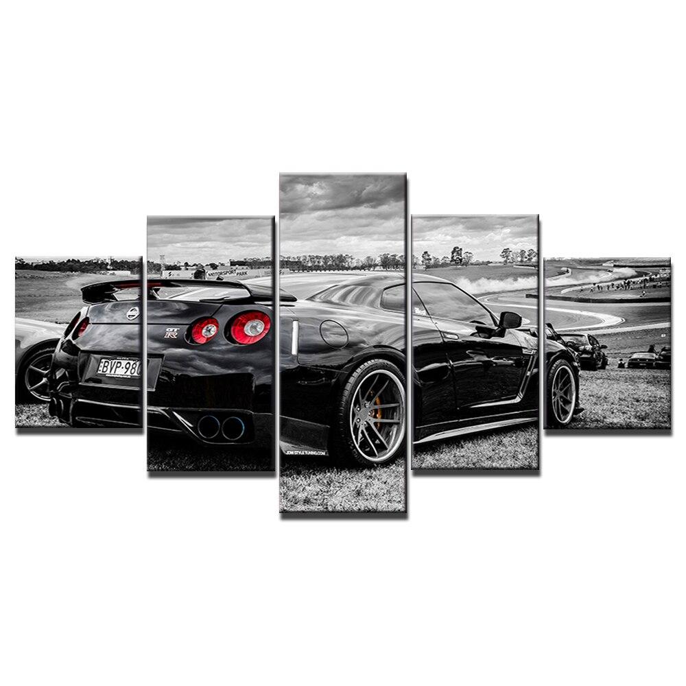 NISSAN GT-R - Tableau mural sur toile imprimée - Art-Cadre.fr