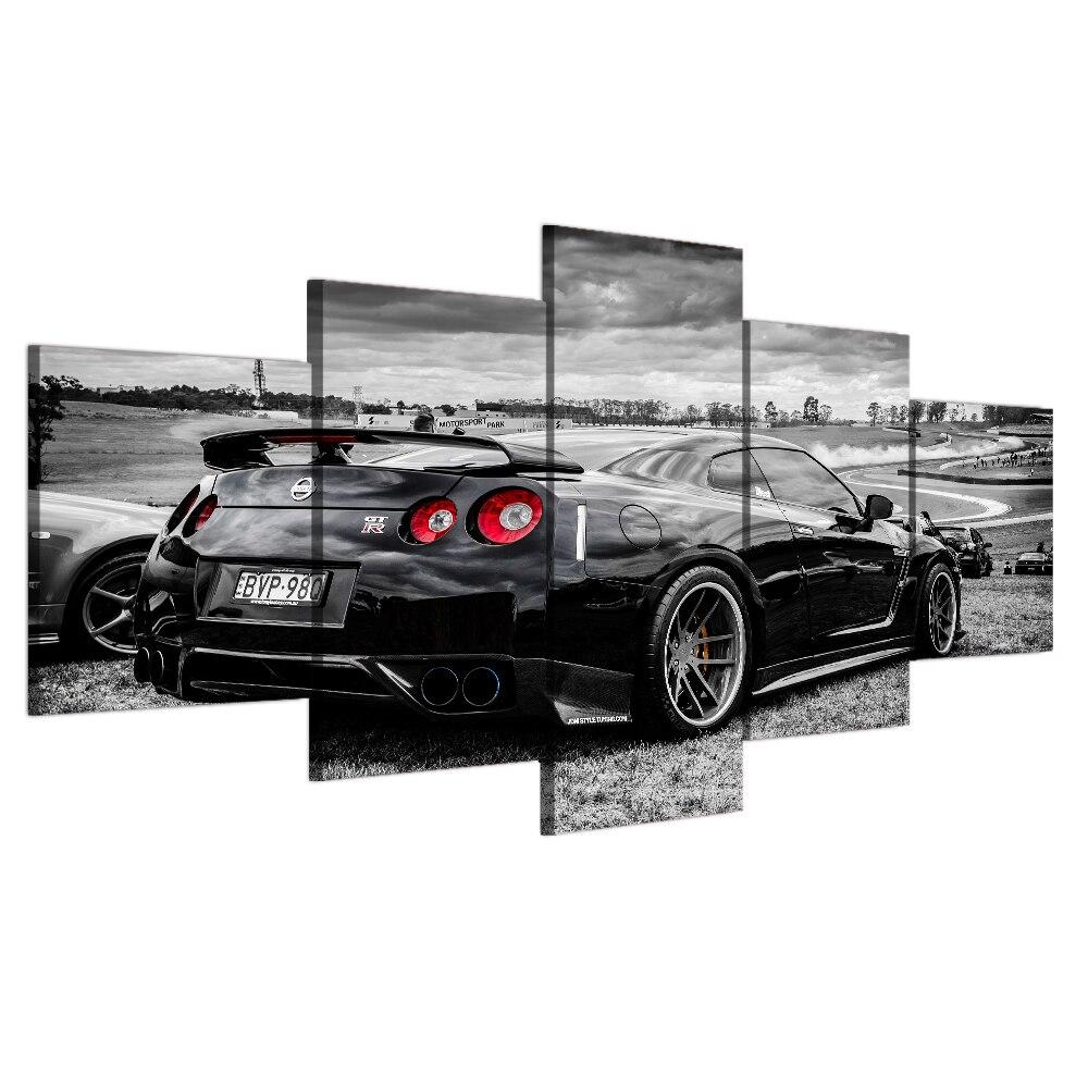 NISSAN GT-R - Tableau mural sur toile imprimée - Art-Cadre.fr