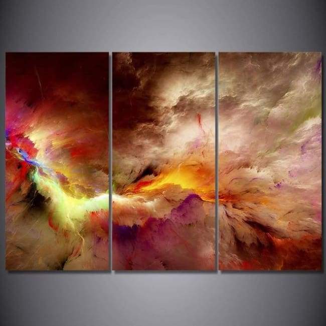 NUAGES ROSES - Tableau mural sur toile imprimée - Art-Cadre.fr