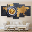 ORIGINE DU CAFÉ - Tableau mural sur toile imprimée - Art-Cadre.fr