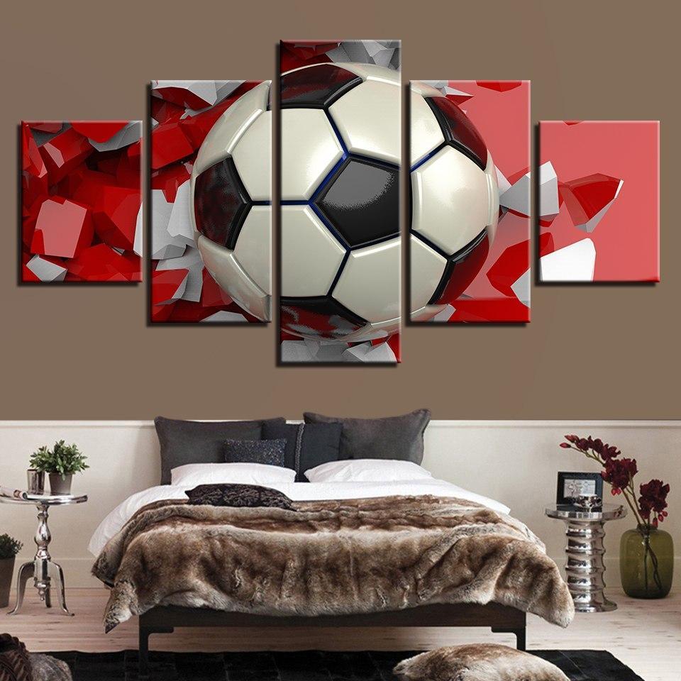 PASSION FOOT - Tableau mural sur toile imprimée - Art-Cadre.fr