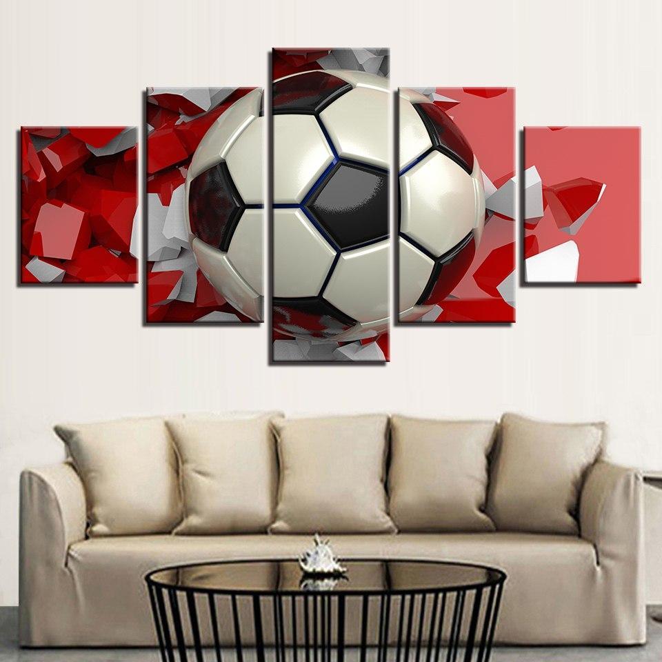 PASSION FOOT - Tableau mural sur toile imprimée - Art-Cadre.fr