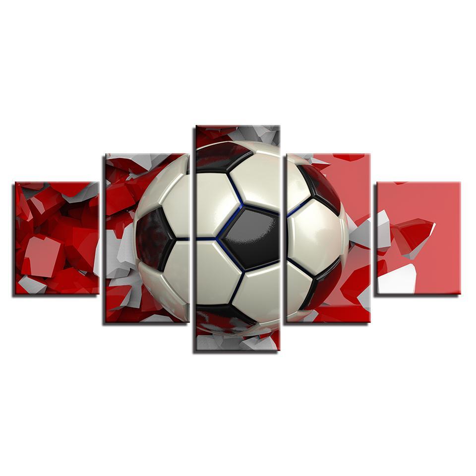 PASSION FOOT - Tableau mural sur toile imprimée - Art-Cadre.fr