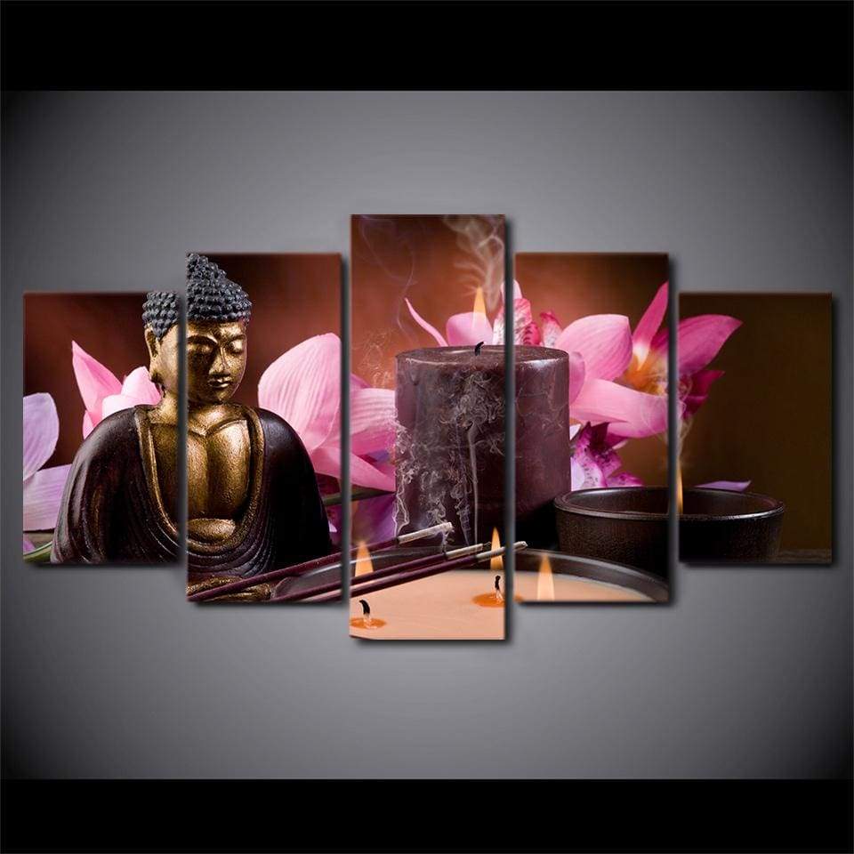 PETIT BOUDDHA 2 - Tableau mural sur toile imprimée - Art-Cadre.fr