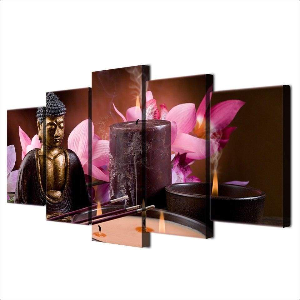 PETIT BOUDDHA 2 - Tableau mural sur toile imprimée - Art-Cadre.fr