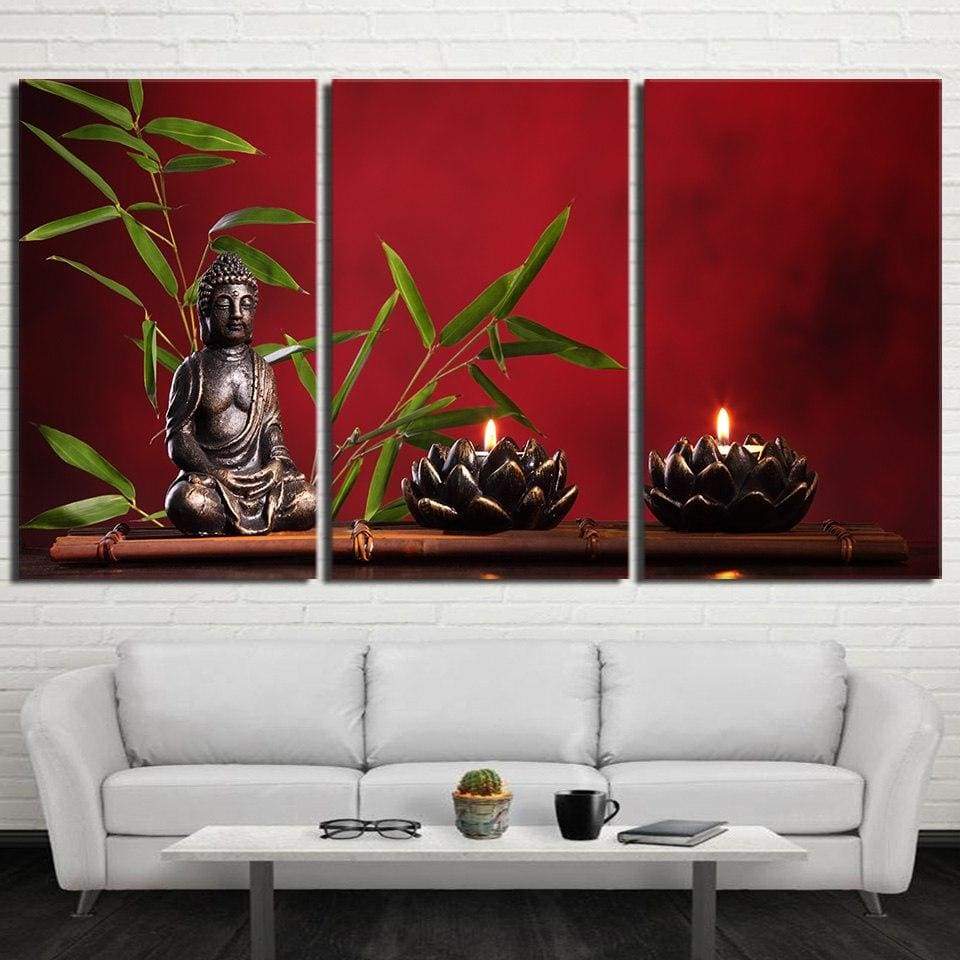 PETIT BOUDDHA - Tableau mural sur toile imprimée - Art-Cadre.fr
